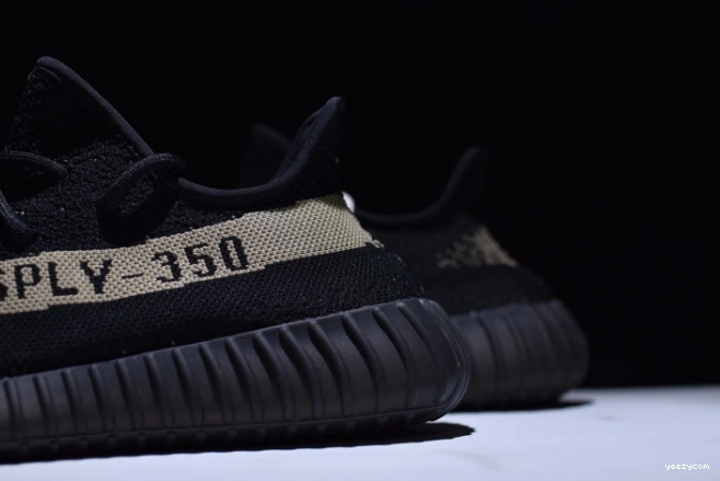 Black Green 350 Core Yeezy V2 Boost BY9611 Adidas 0730